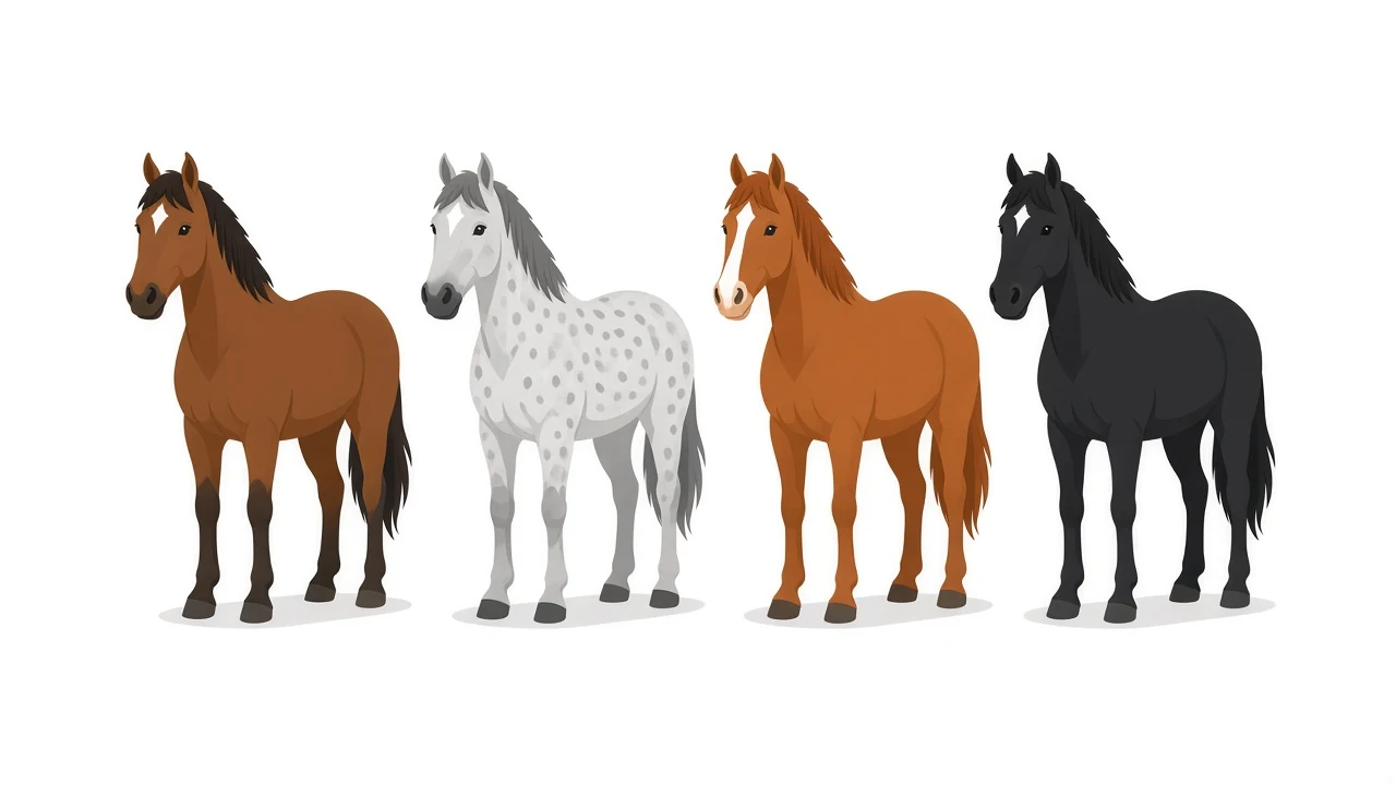 Four horses